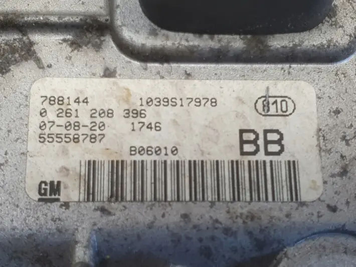 Opel Astra III H 1.4 16V STEROWNIK SILNIKA komputer 0261208396