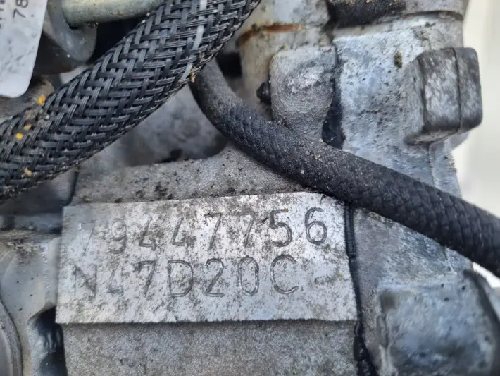 SILNIK KOMPLET BMW F36 GC GranCoupe 2.0 D DIESEL 184KM 147tyś N47D20C