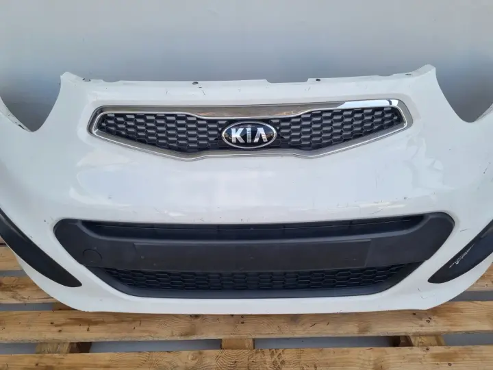 Kia Picanto II 11-15r KOMPLETNY PRZEDNI ZDERZAK przód 86569-1Y000
