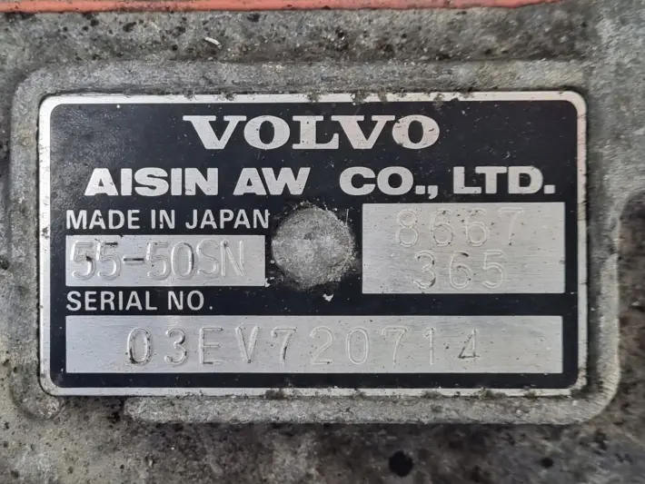 Volvo S80 I 2.4 D5 DIESEL AUTOMATYCZNA SKRZYNIA BIEGÓW 8667365 55-50SN