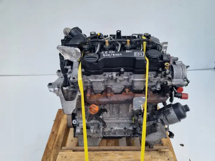 SILNIK KOMPLET Citroen Berlingo II 1.6 HDI 109KM pali 9HZ 9H01