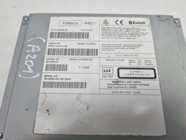 Volvo V60 I S60 II XC60 I CZYTNIK NAWIGACJI Radio 31358290AA 31358290