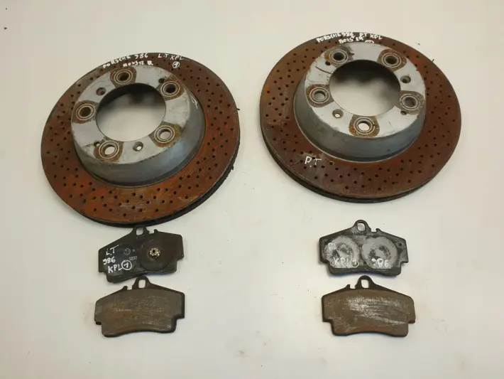 Porsche Boxster 986 3.2 TARCZA HAMULCOWA TYŁ Kpl