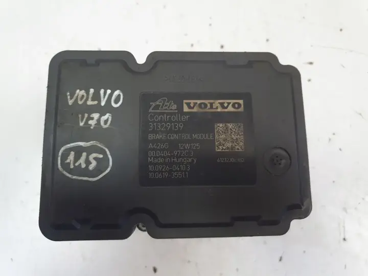 Volvo V70 III S80 II POMPA ABS hamulcowa Sterownik 31329139 P31329139