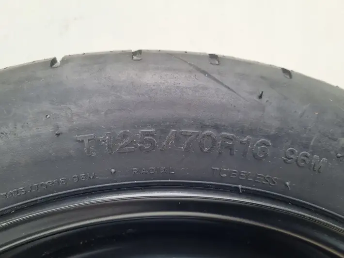 Audi Seat Vw Golf V KOŁO DOJAZDOWE dojazdówka 125/70 R16 1K0601027F 5x112