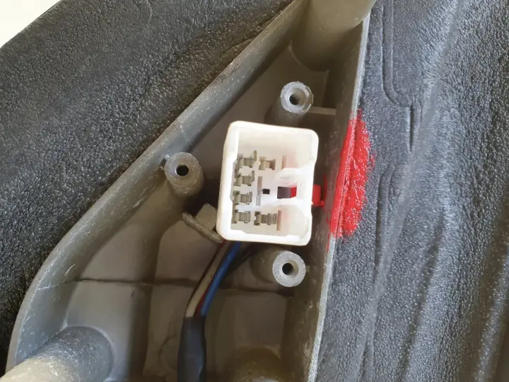 Daewoo Kalos 02-04r LUSTERKO PRAWE PASAŻERA 5 pin pinów europa