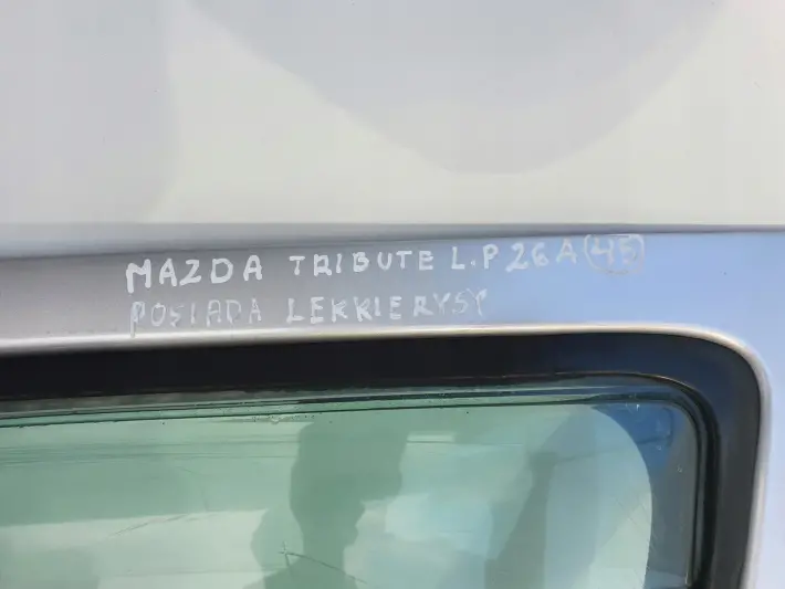 Mazda Tribute PRZEDNIE DRZWI LEWE LEWY PRZÓD 26A