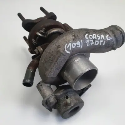 Opel Corsa C 1.7 DTI TURBOSPRĘŻARKA turbo 49173-06501