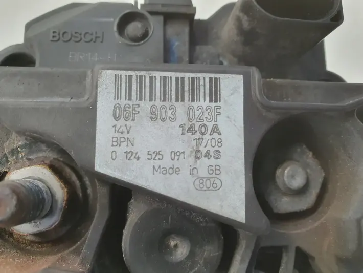 Mitsubishi Lancer VIII 2.0 DID ALTERNATOR bosch 06F903023F 140A