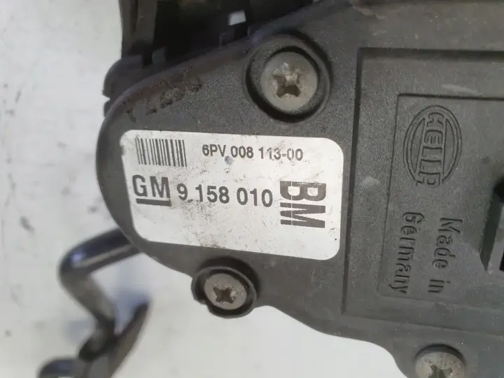 Opel ASTRA G II H III PEDAŁ GAZU Potencjometr przyspieszenia 9158010