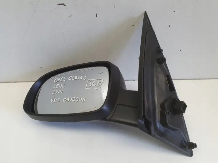 Opel Corsa C 00-06r LUSTERKO LEWE KIEROWCY 5 kabli