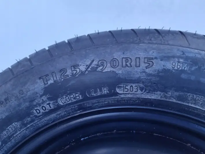 Volvo S40 V40 KOŁO DOJAZDOWE DOJAZDÓWKA 125/90 R15 4x114.3 30620658