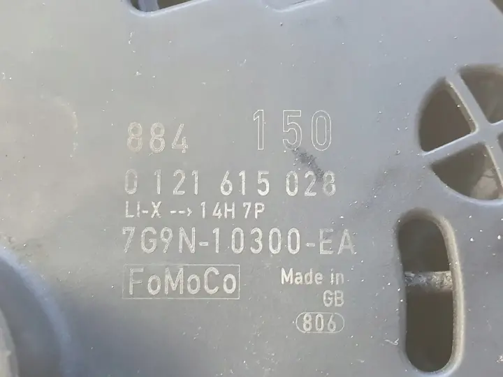 Ford Galaxy MK2 2.0 TDCI ALTERNATOR 0121615028 bosch