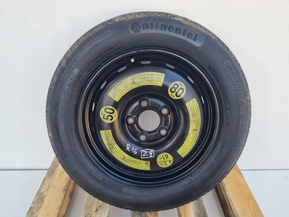 Mercedes W169 W245 KOŁO DOJAZDOWE dojazdówka 125/90 R16 5x112 1694000802