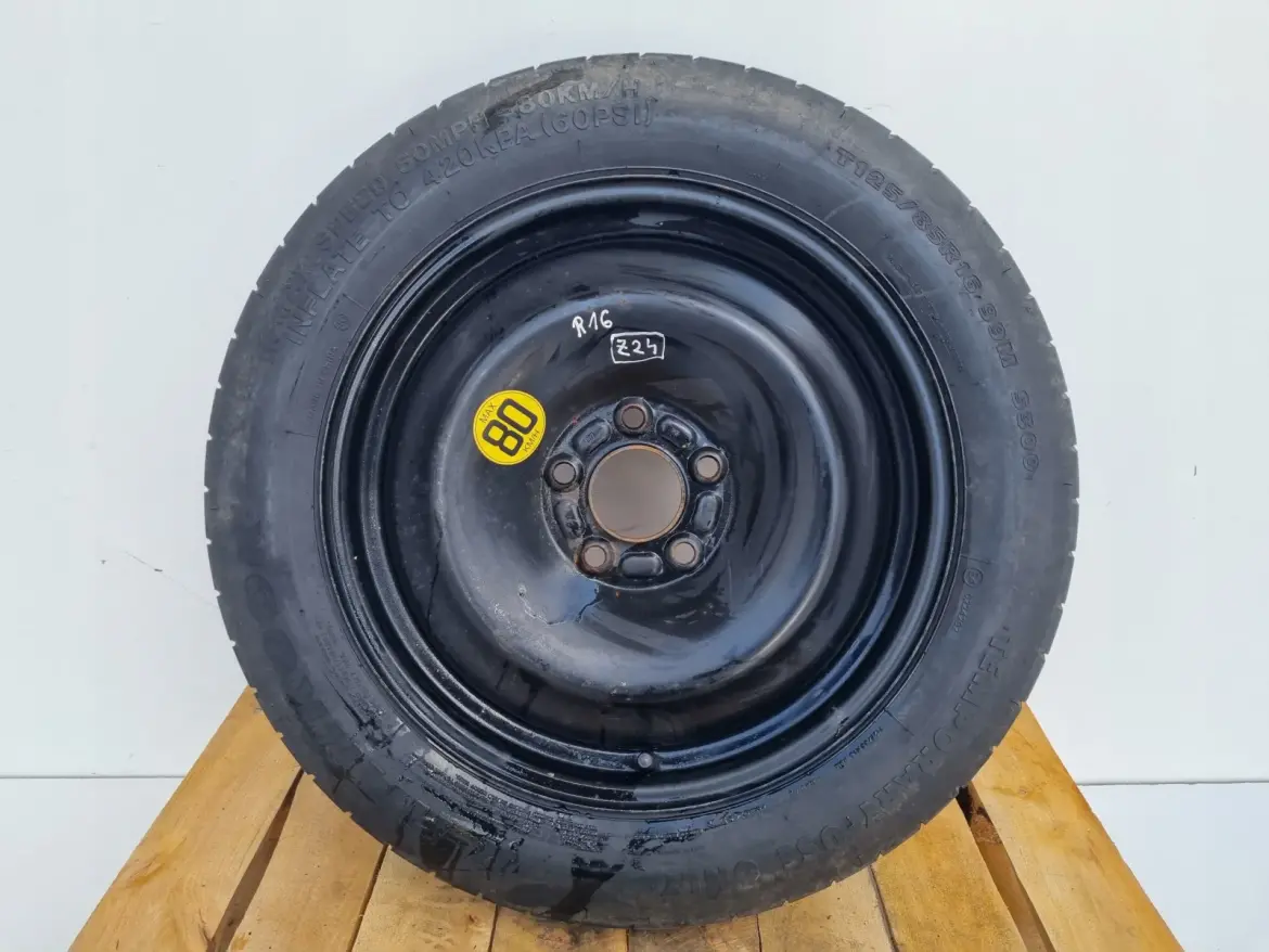 Ford C-Max Focus Mk2 II KOŁO DOJAZDOWE dojazdówka 125/85 R16 5x108 1S71MH