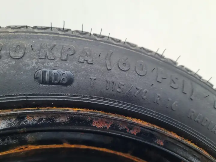 Opel Vectra C Astra H KOŁO DOJAZDOWE dojazdówka 115/70 R16 5x110 2160132