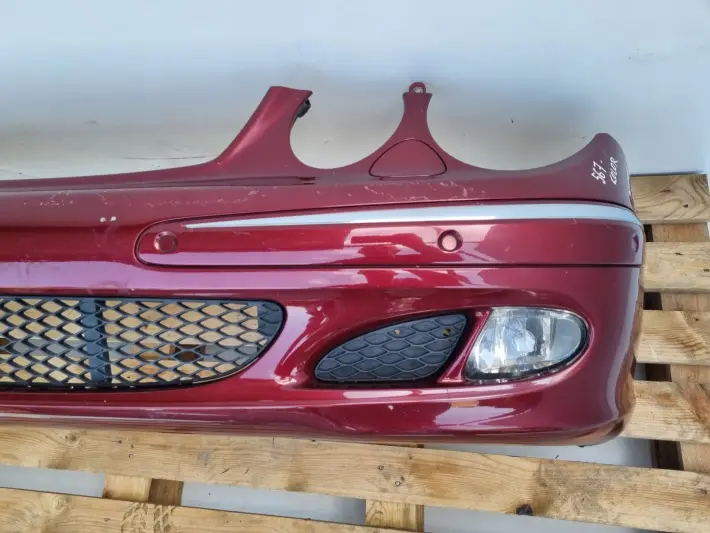 Mercedes W211 LIFT 02-06r KOMPLETNY PRZEDNI ZDERZAK przód PDC HALOGENY 567