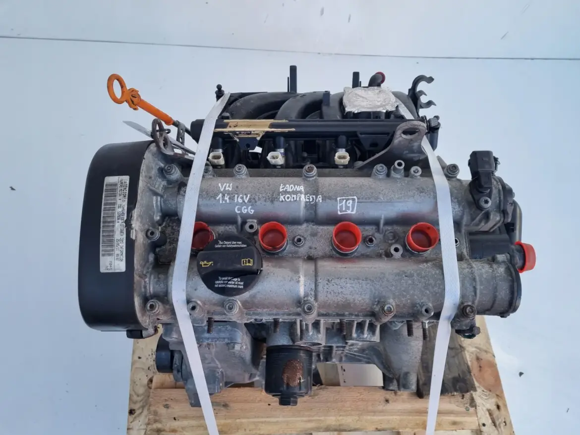 SILNIK KOMPLET Seat Altea 1.4 16V 80KM test CGG CGGA