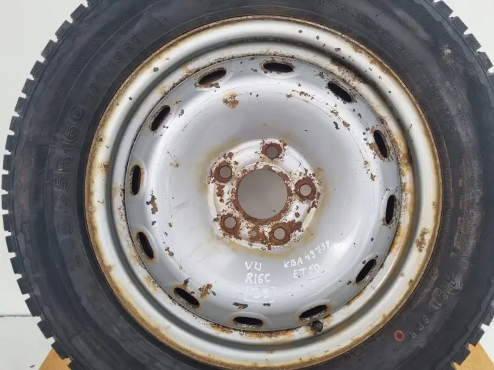 KOŁO ZAPASOWE Zapas felga 205/65 R16C 5x115 ET50 6JX16H2 KBA43738 2021