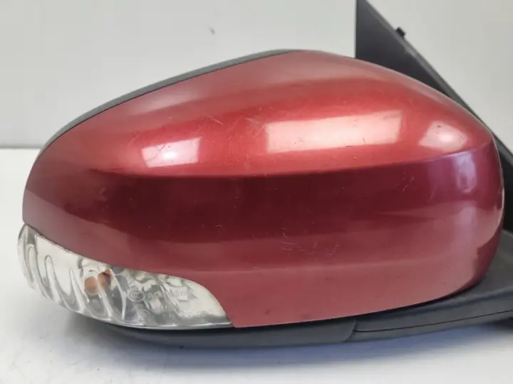 Jaguar XF I 07-15r LUSTERKO PRAWE PASAŻERA 14 pin podświetlany spód 3303050