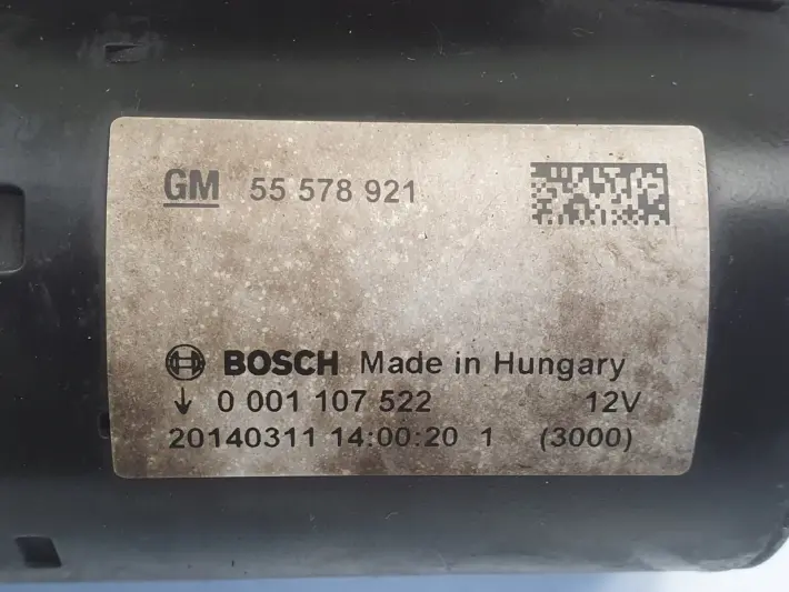 Opel Corsa D 1.4 16V ROZRUSZNIK bosch 0001107522