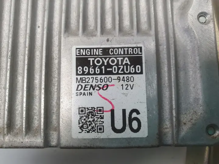 Toyota Auris II E18 1.8H KOMPUTER SILNIKA sterownik 275600-9480 89661-0ZU60