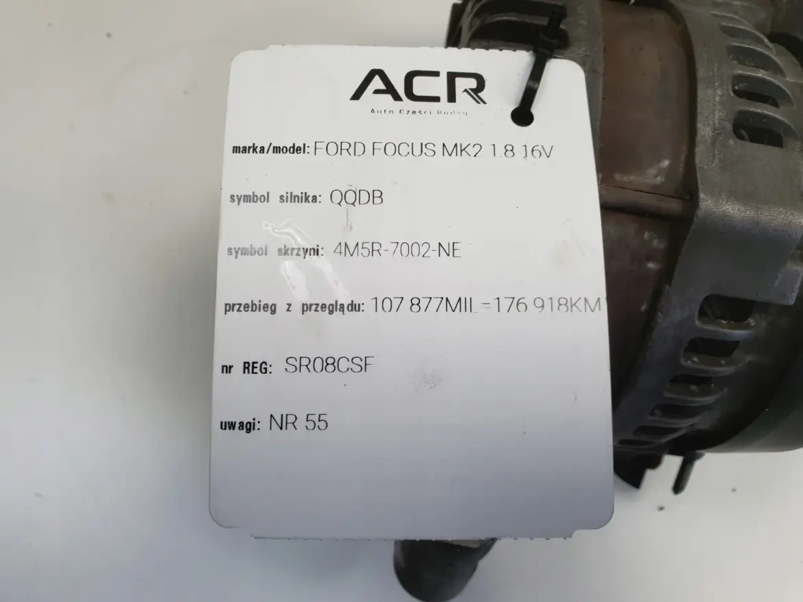 Ford C-Max Focus mk2 1.8 16V ALTERNATOR Denso 3M5T-10300-LD 120A