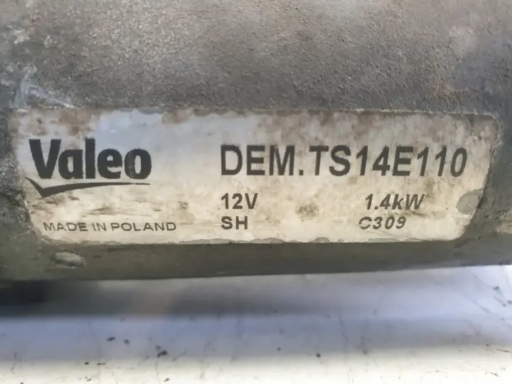 Citroen C4 1.6 HDI ROZRUSZNIK TS14E110 valeo