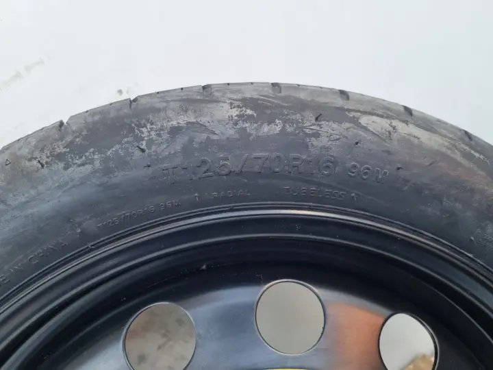 Audi Seat Vw Golf V KOŁO DOJAZDOWE dojazdówka 125/70 R16 1K0601027F 5x112