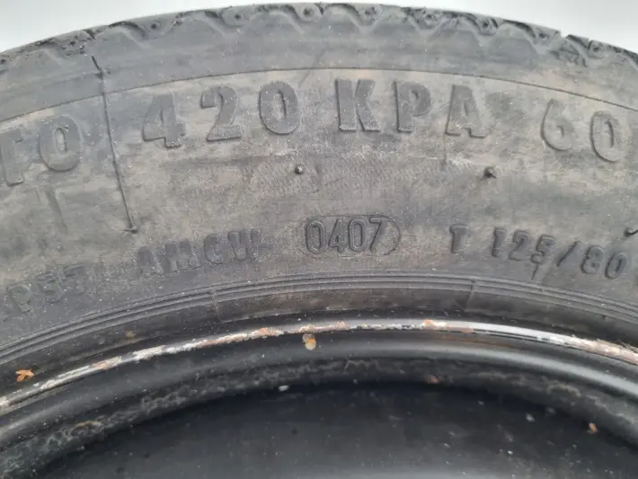 Alfa Romeo 159 KOŁO DOJAZDOWE dojazdówka 125/80 R17 5x110 A4470607