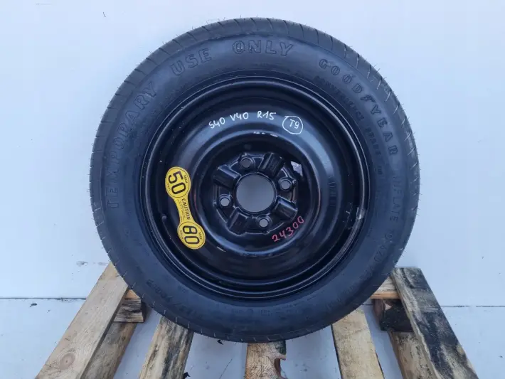 Volvo S40 V40 KOŁO DOJAZDOWE DOJAZDÓWKA 125/90 R15 4x114.3 30620658