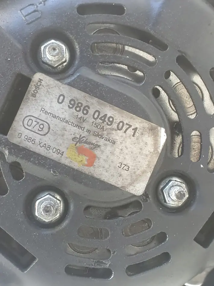 Ford Focus II 1.6 TDCI ALTERNATOR 0986049071