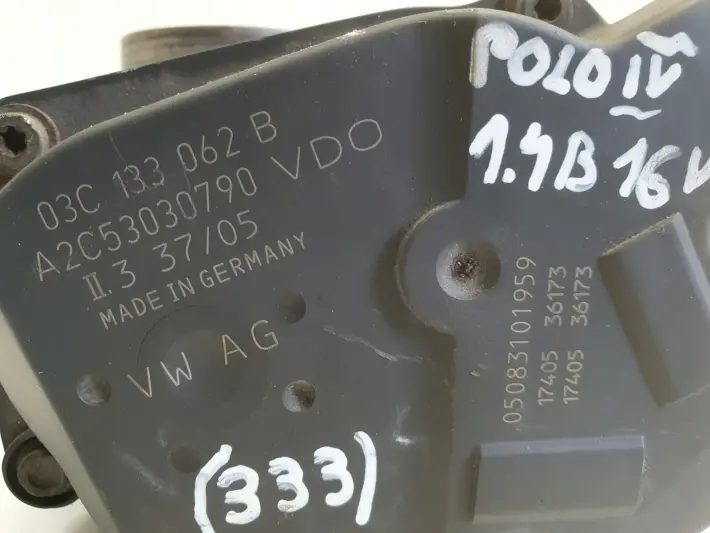 VW Polo IV 1.4 16V PRZEPUSTNICA 03C133062B