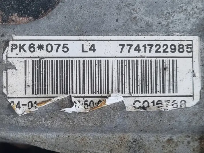 Opel Vivaro 1.9 DCI CDTI MANUALNA SKRZYNIA BIEGÓW manual PK6075