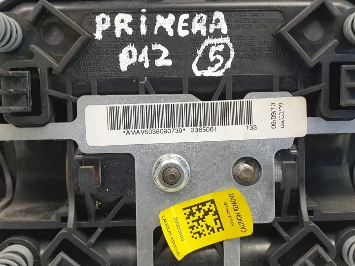 Nissan Primera P12 PODUSZKA POWIETRZNA KIEROWCY