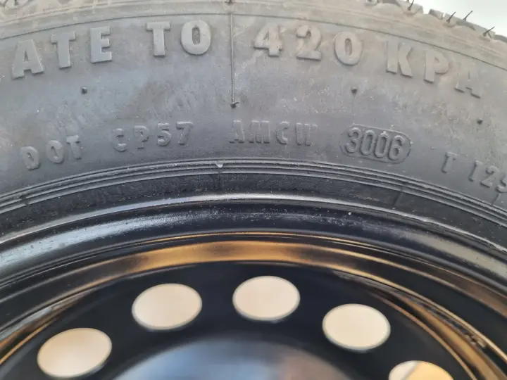 Volvo S80 V70 S60 I KOŁO DOJAZDOWE dojazdówka 125/80 R17 9209872