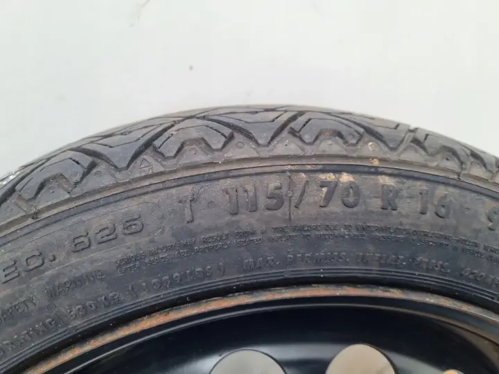 Opel Astra J Zafira C KOŁO DOJAZDOWE dojazdówka 115/70 R16 5x110 2160140