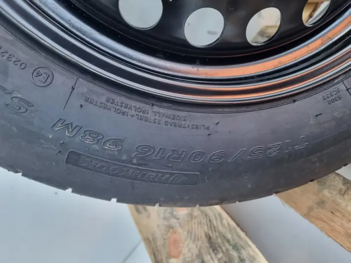 Ford C -Max II Focus Mk3 KOŁO DOJAZDOWE dojazdówka 125/80 R16 5x108 2160848