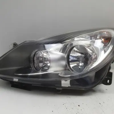 Opel Corsa D PRZEDNIA LAMPA LEWA lewy przód anglik Ciemny klosz