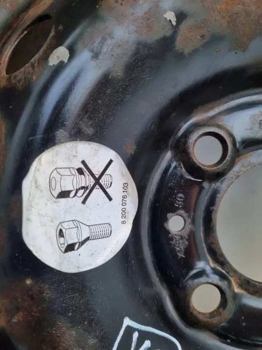 Renault Megane II Scenic II Clio KOŁO ZAPASOWE Zapas 185/60 R15 4x100 ET50