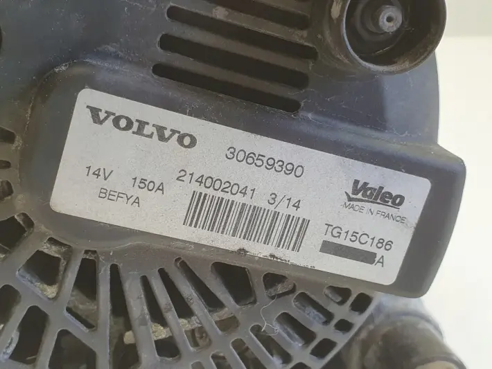 Volvo S40 II V50 1.6 D ALTERNATOR valeo 30659390 150A