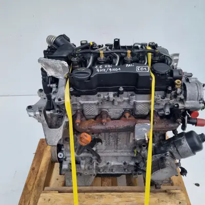 SILNIK KOMPLET Peugeot 407 1.6 HDI 109KM pali 9HZ 9H01