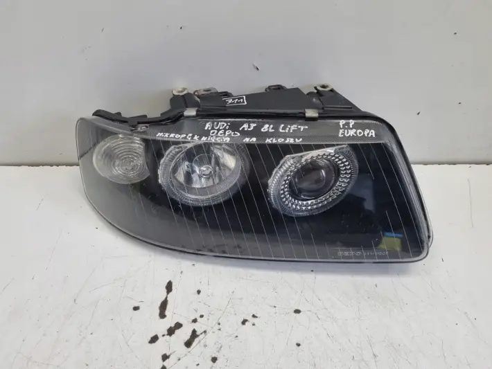 Audi A3 8L 00-03r LIFT PRZEDNIA LAMPA PRAWA PRAWY PRZÓD europa 08-441-1160R