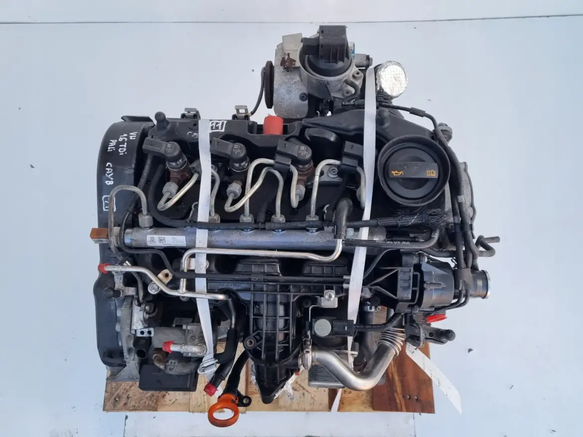SILNIK KOMPLET VW Jetta V 1.6 TDI 90KM 133tyś CAY CAYB