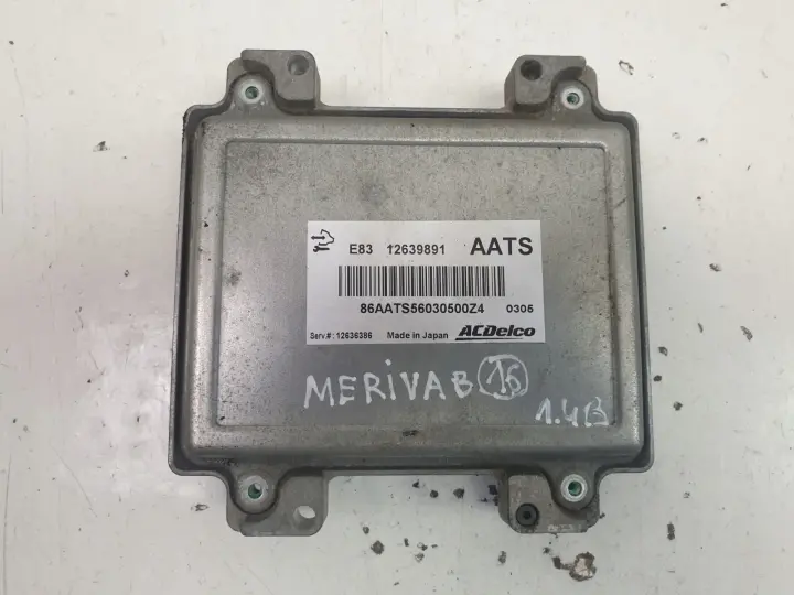 Opel Meriva B 1.4 16V STEROWNIK SILNIKA 12639891