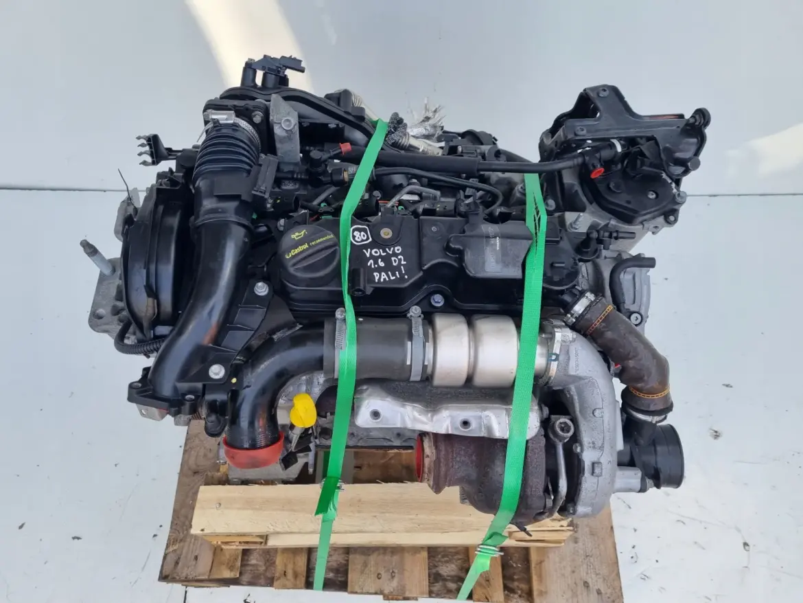 SILNIK KOMPLET Volvo S80 II 1.6 D D2 DIESEL 158tyś ładnie pali D4162T