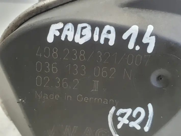 Skoda Fabia I 1.4 12V PRZEPUSTNICA 036133062N 6Y2