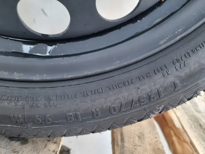 Audi Seat Vw Skoda KOŁO DOJAZDOWE dojazdówka 125/70 R18 5x100 1J0601027M