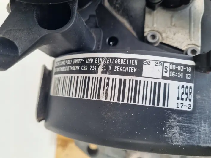 SILNIK KOMPLET VW Golf VI 2.0 TDI 140KM udokumentowane 205tyś CBA CBAB