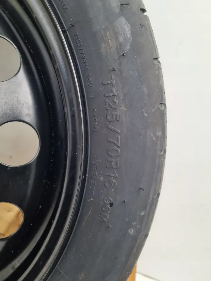Audi Seat Vw Golf V KOŁO DOJAZDOWE dojazdówka 125/70 R16 1K0601027F 5x112
